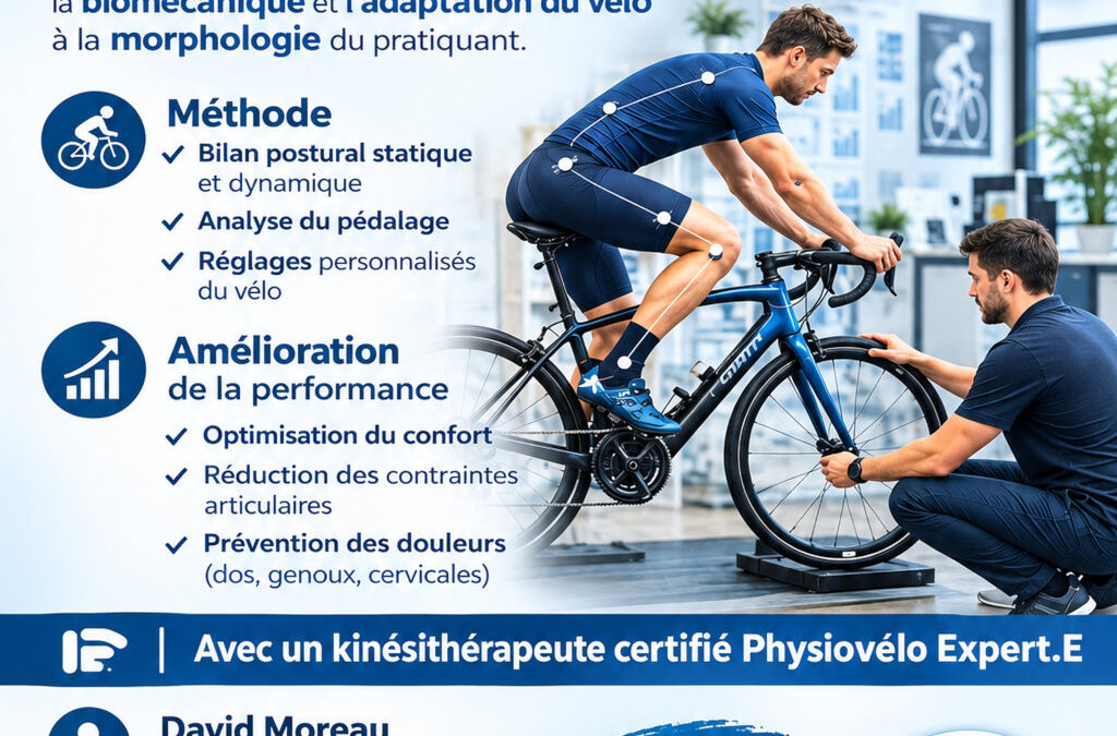 Étude posturale sur vélo